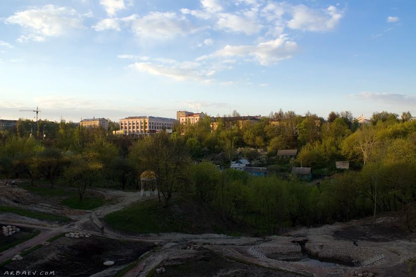 Стройка парка