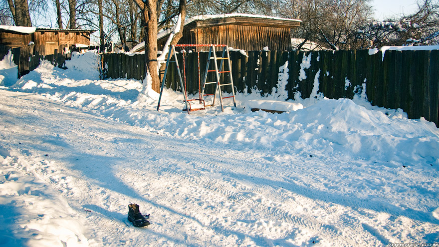 Заснеженный Брянск