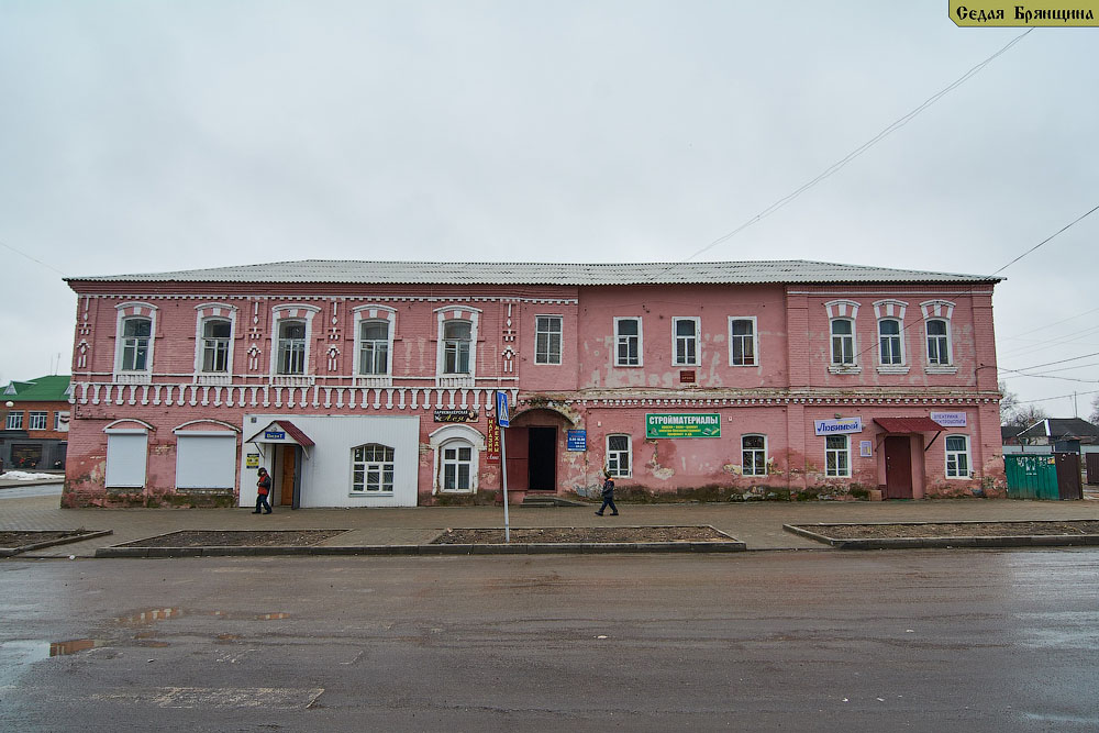 Рогнедино. Здания жилые и общественные